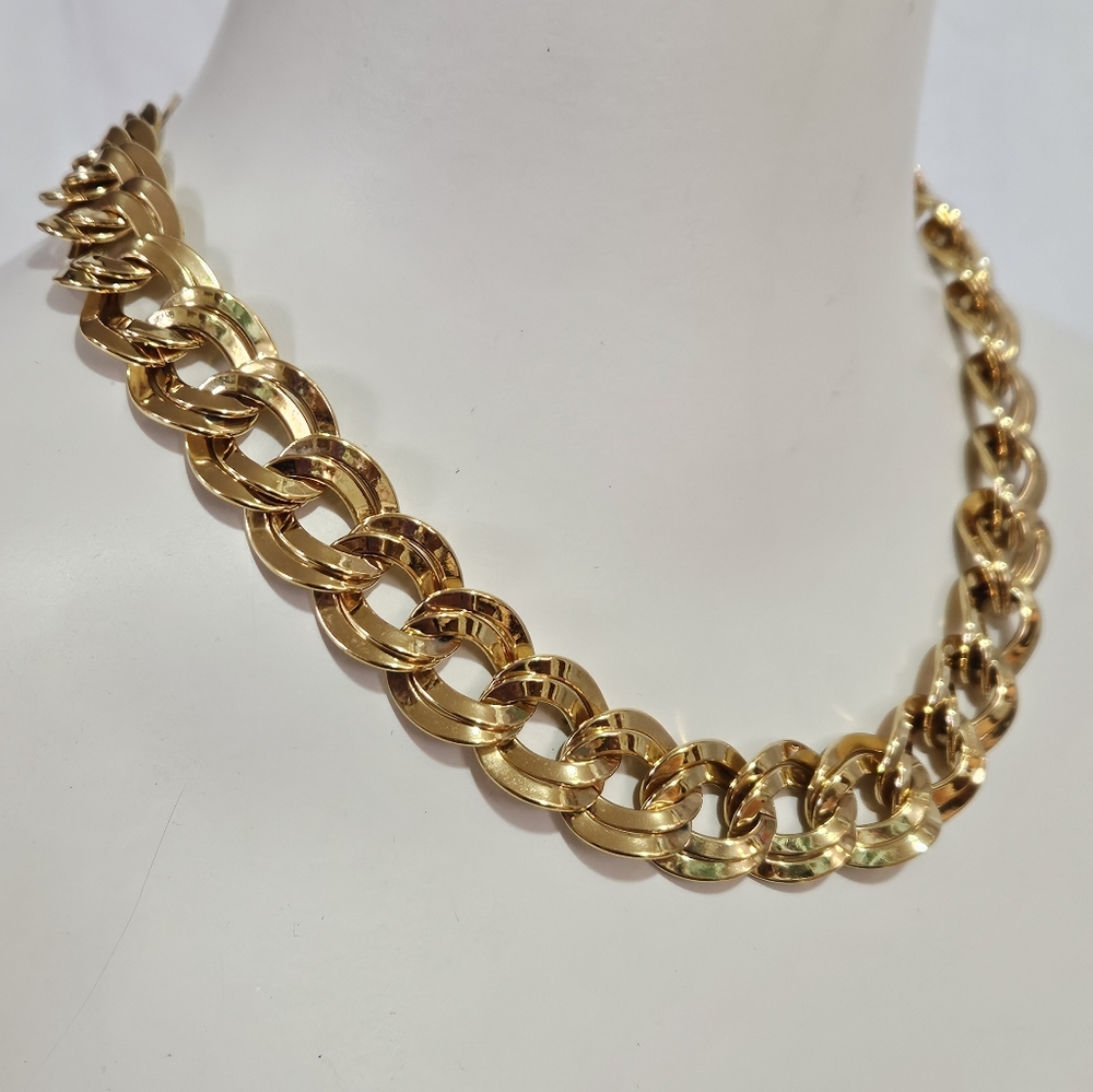 Vintage Monet Chunky Chain Necklace